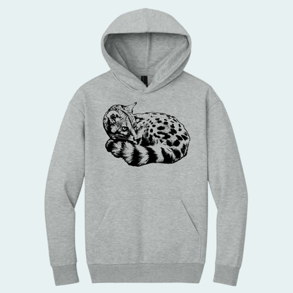 Large Spotted Genet (Limited Edition for October) Heavyweight Fleece Hoodie