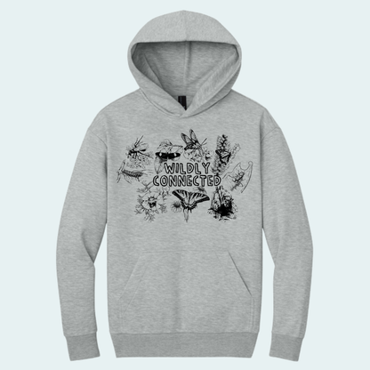 Wildly Connected - Pollinator Partnership Fundraiser (Limited Edition for October) Heavyweight Fleece Hoodie