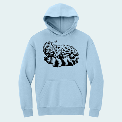Large Spotted Genet (Limited Edition for October) Heavyweight Fleece Hoodie