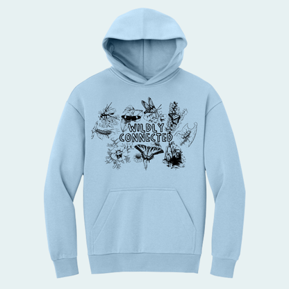 Wildly Connected - Pollinator Partnership Fundraiser (Limited Edition for October) Heavyweight Fleece Hoodie