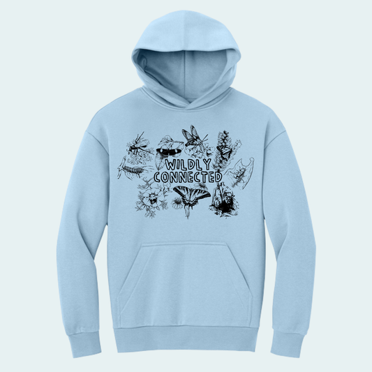 Wildly Connected - Pollinator Partnership Fundraiser (Limited Edition for October) Heavyweight Fleece Hoodie