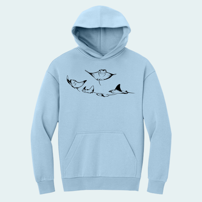 Cownose Rays (Limited Edition for October) Heavyweight Fleece Hoodie