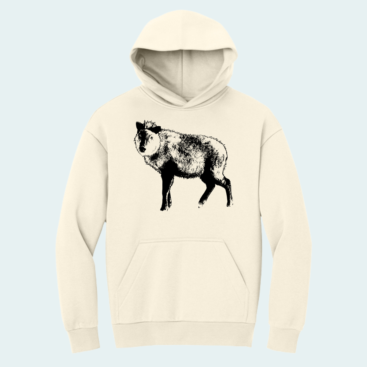 Japanese Serow (Limited Edition for October) Heavyweight Fleece Hoodie