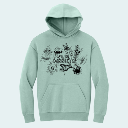 Wildly Connected - Pollinator Partnership Fundraiser (Limited Edition for October) Heavyweight Fleece Hoodie