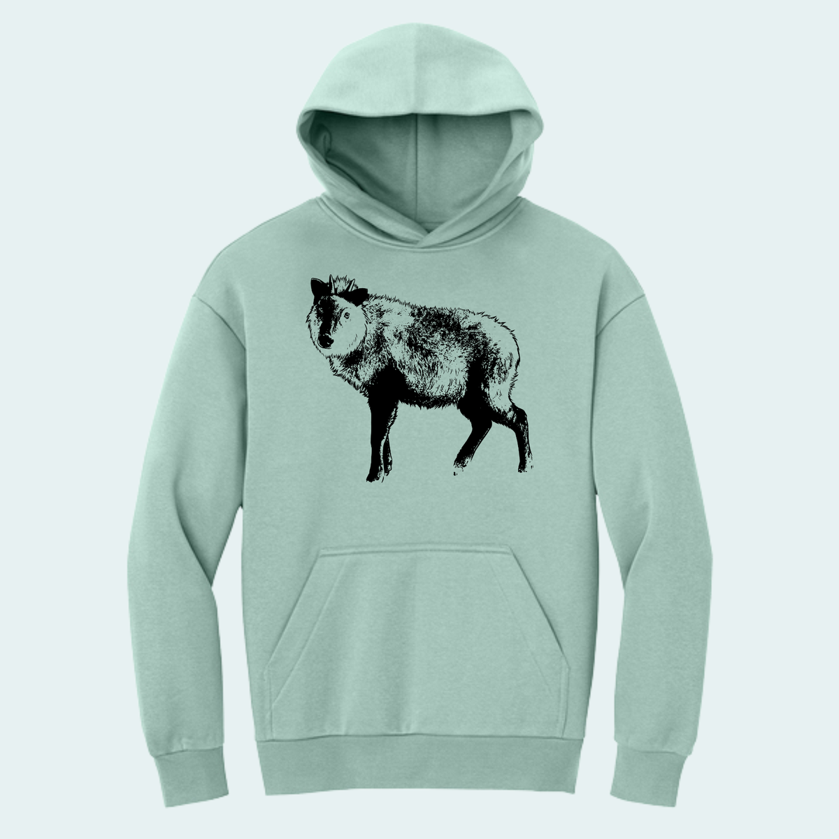 Japanese Serow (Limited Edition for October) Heavyweight Fleece Hoodie