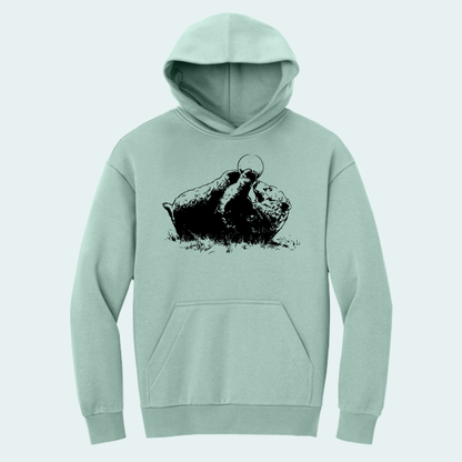 Bear - Umigomi Enrichment Project Fundraiser(Limited Edition for October) Heavyweight Fleece Hoodie