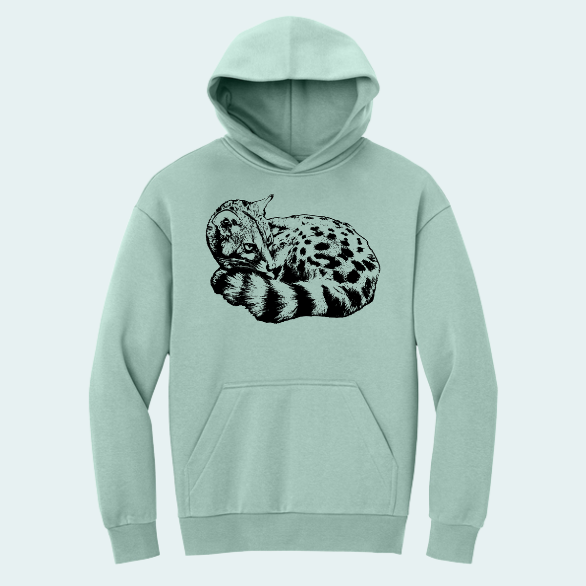 Large Spotted Genet (Limited Edition for October) Heavyweight Fleece Hoodie