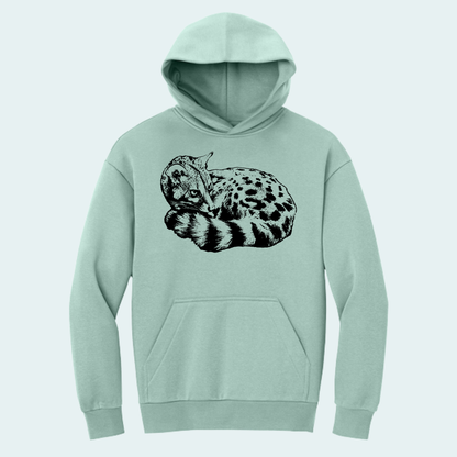 Large Spotted Genet (Limited Edition for October) Heavyweight Fleece Hoodie