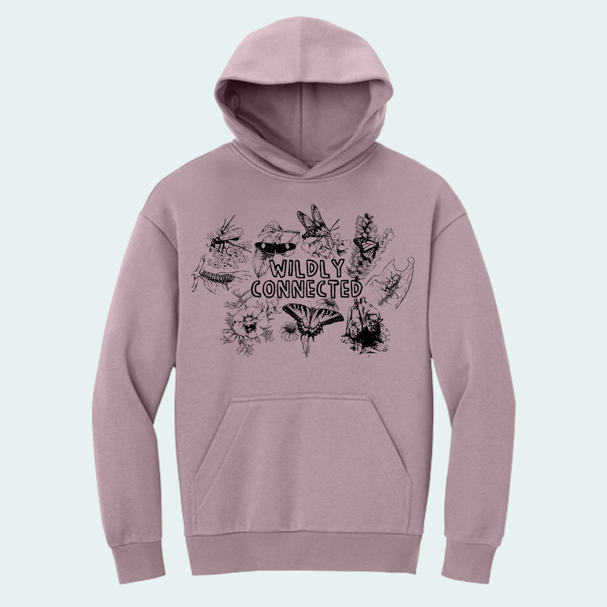 Wildly Connected - Pollinator Partnership Fundraiser (Limited Edition for October) Heavyweight Fleece Hoodie