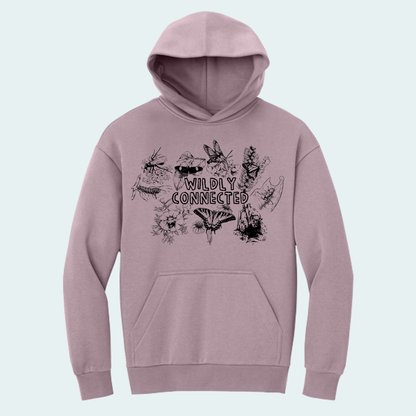 Wildly Connected - Pollinator Partnership Fundraiser (Limited Edition for October) Heavyweight Fleece Hoodie