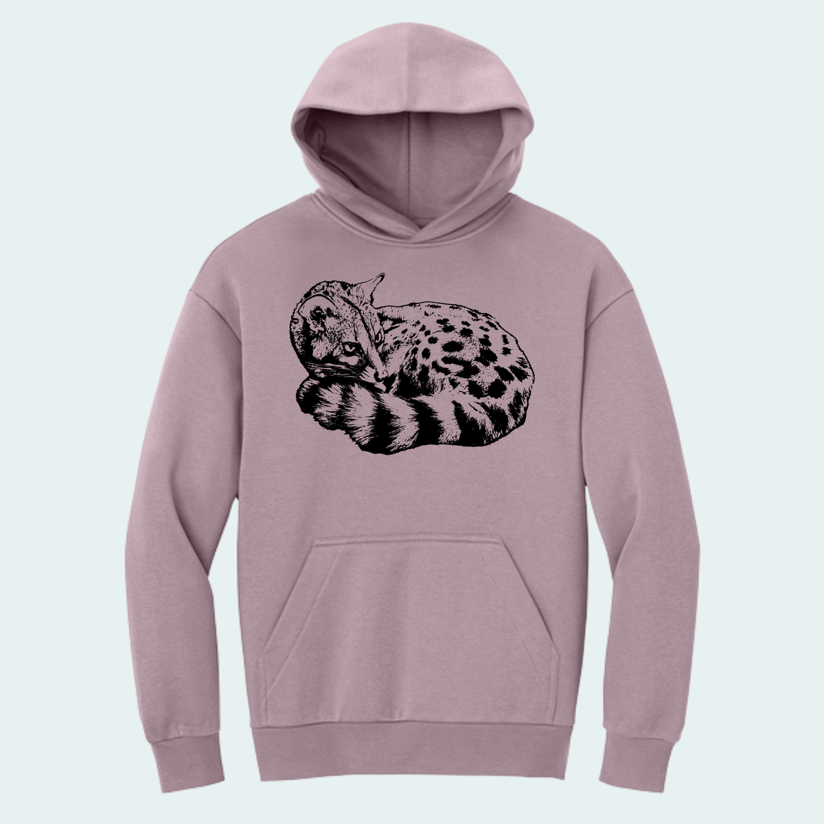 Large Spotted Genet (Limited Edition for October) Heavyweight Fleece Hoodie
