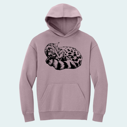 Large Spotted Genet (Limited Edition for October) Heavyweight Fleece Hoodie