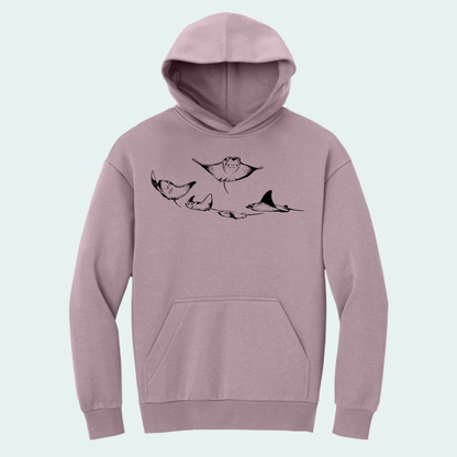 Cownose Rays (Limited Edition for October) Heavyweight Fleece Hoodie