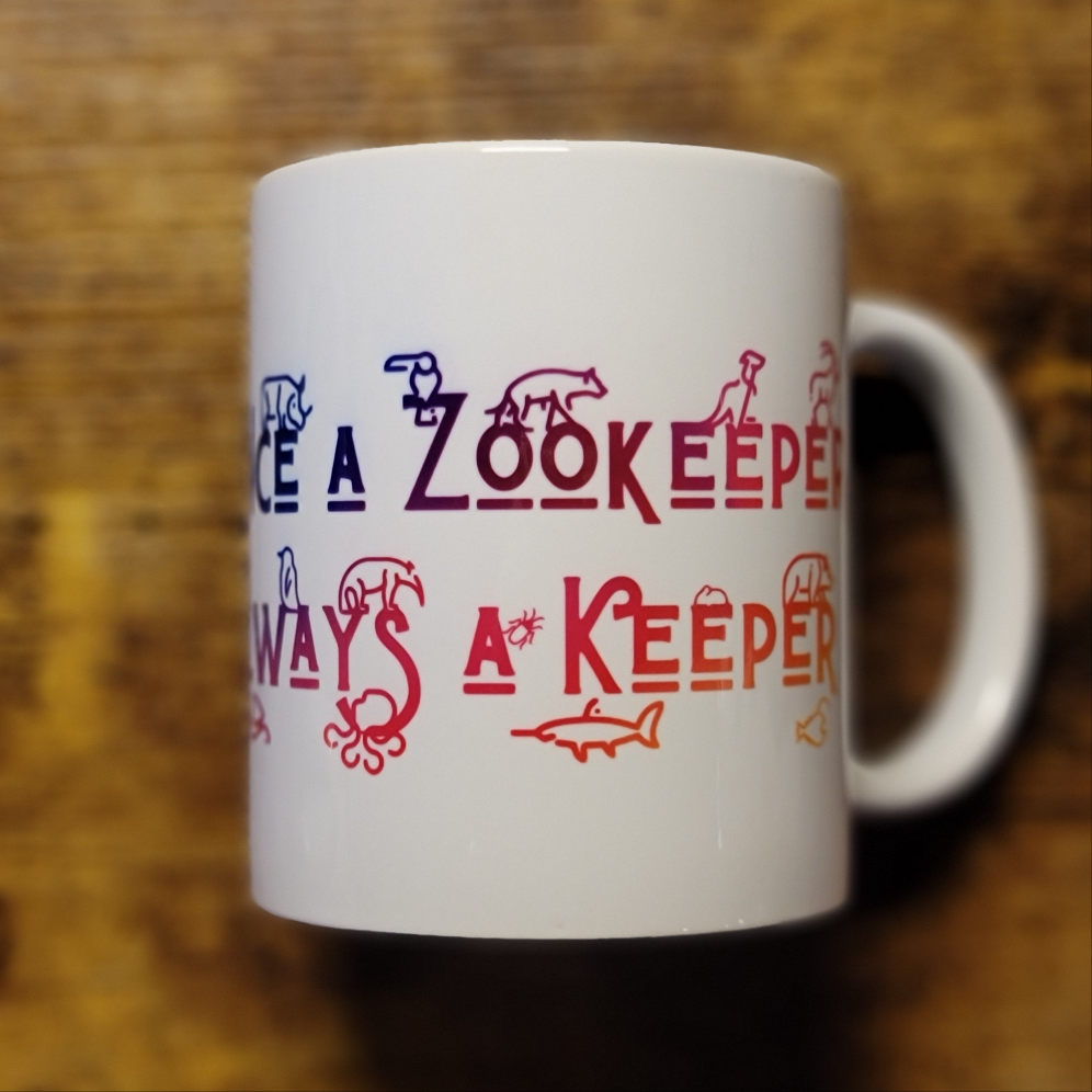 Once a Zookeeper Always a Keeper Rainbow - Mug