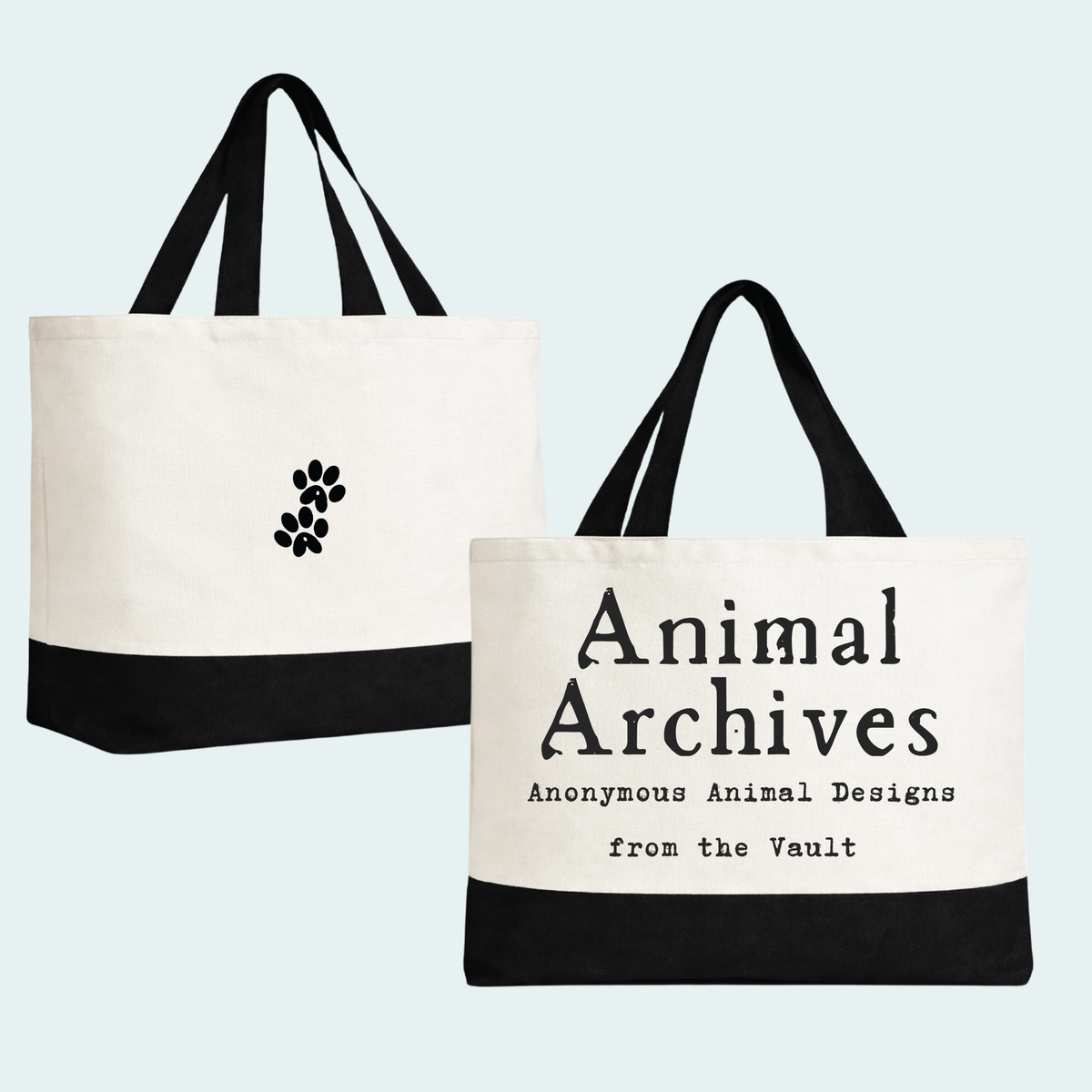 Animal Archives (Anonymous Animal Designs from the Vault) Tote Bag