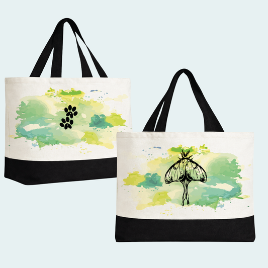 Luna Moth (Limited Edition for October) Large Tote Bag