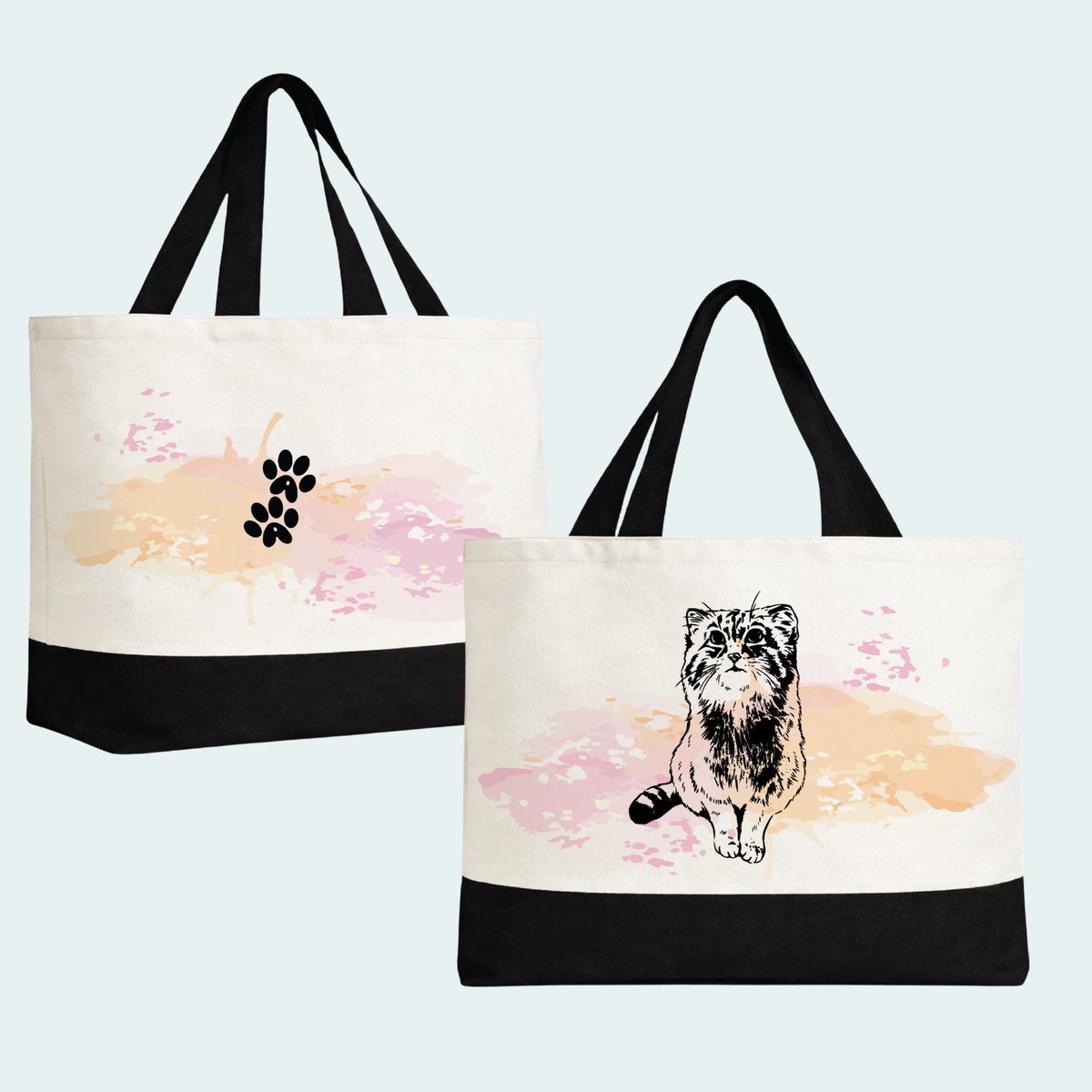 Pallas Cat (Limited Edition for October) Large Tote Bag