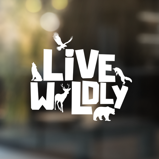 Live Wildly - Vinyl Decal