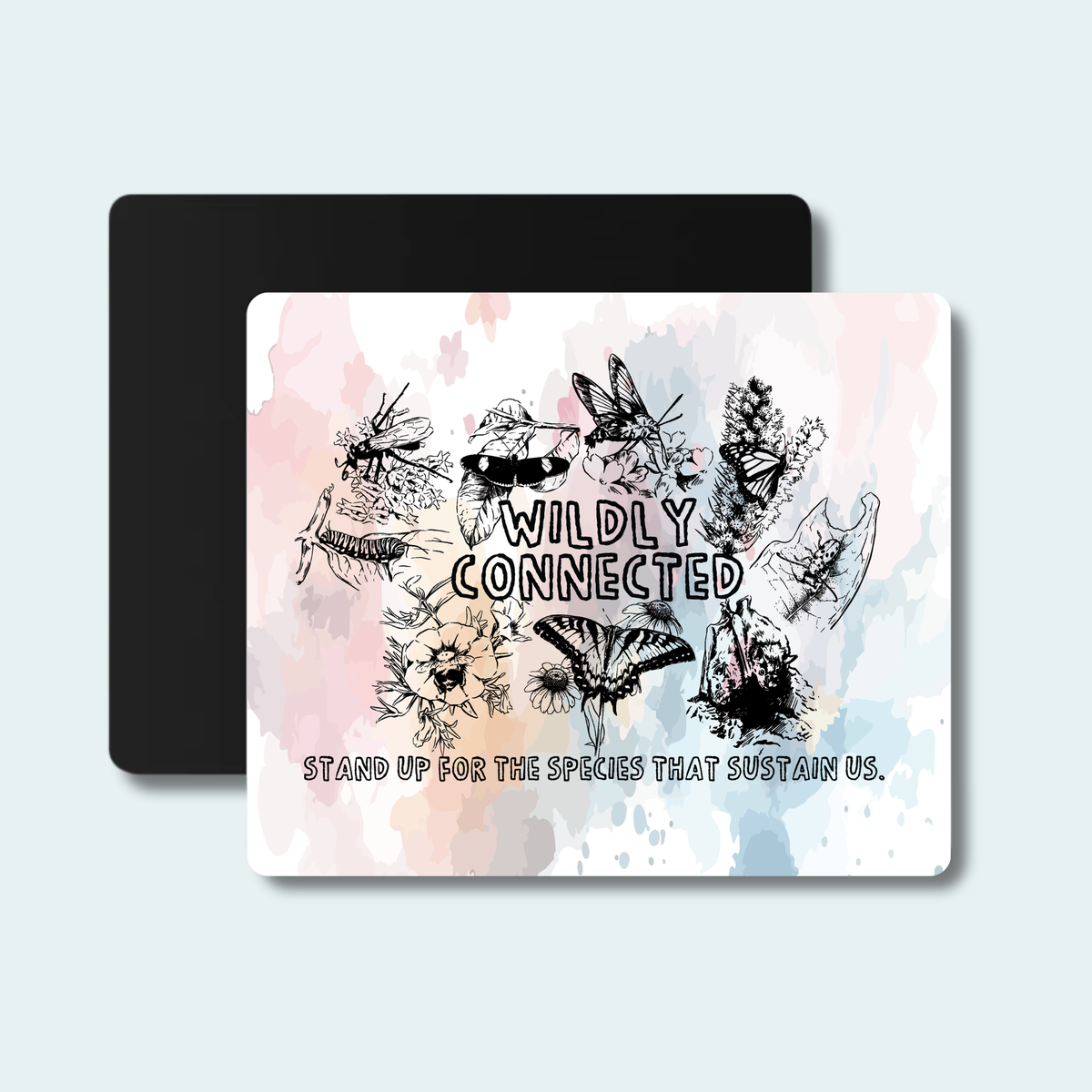 Wildly Connected - Pollinator Partnership Fundraiser (Limited Edition for October) Mouse pad