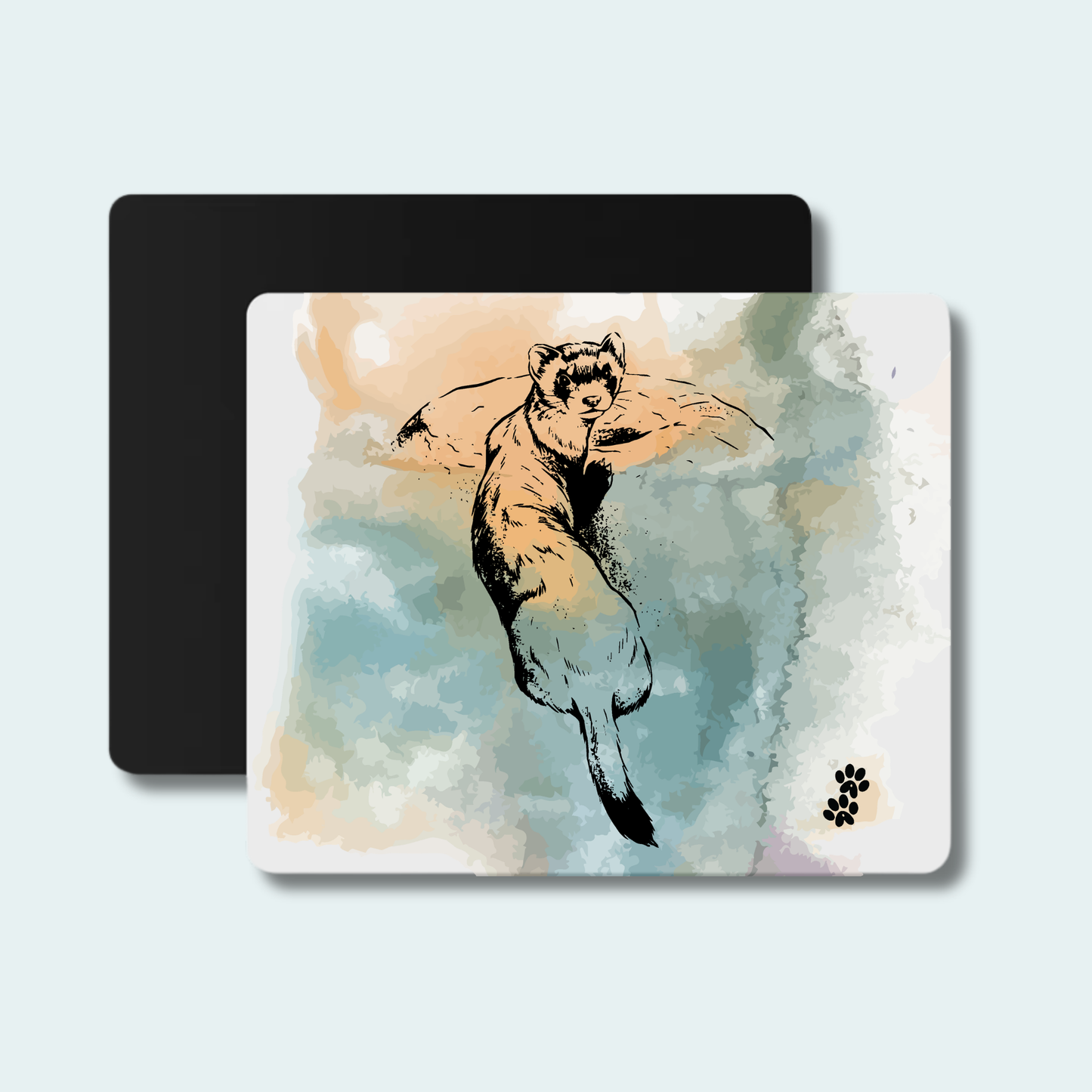 Black Footed Ferret (Limited Edition for September) Mouse pad