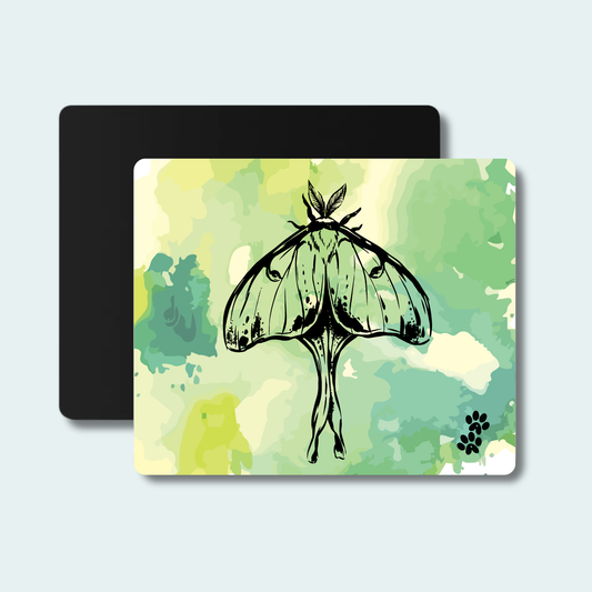 Luna Moth (Limited Edition for October) Mouse pad