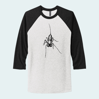 Vinegaroon (Limited Edition for August) Unisex 3/4-Sleeve Raglan Tee