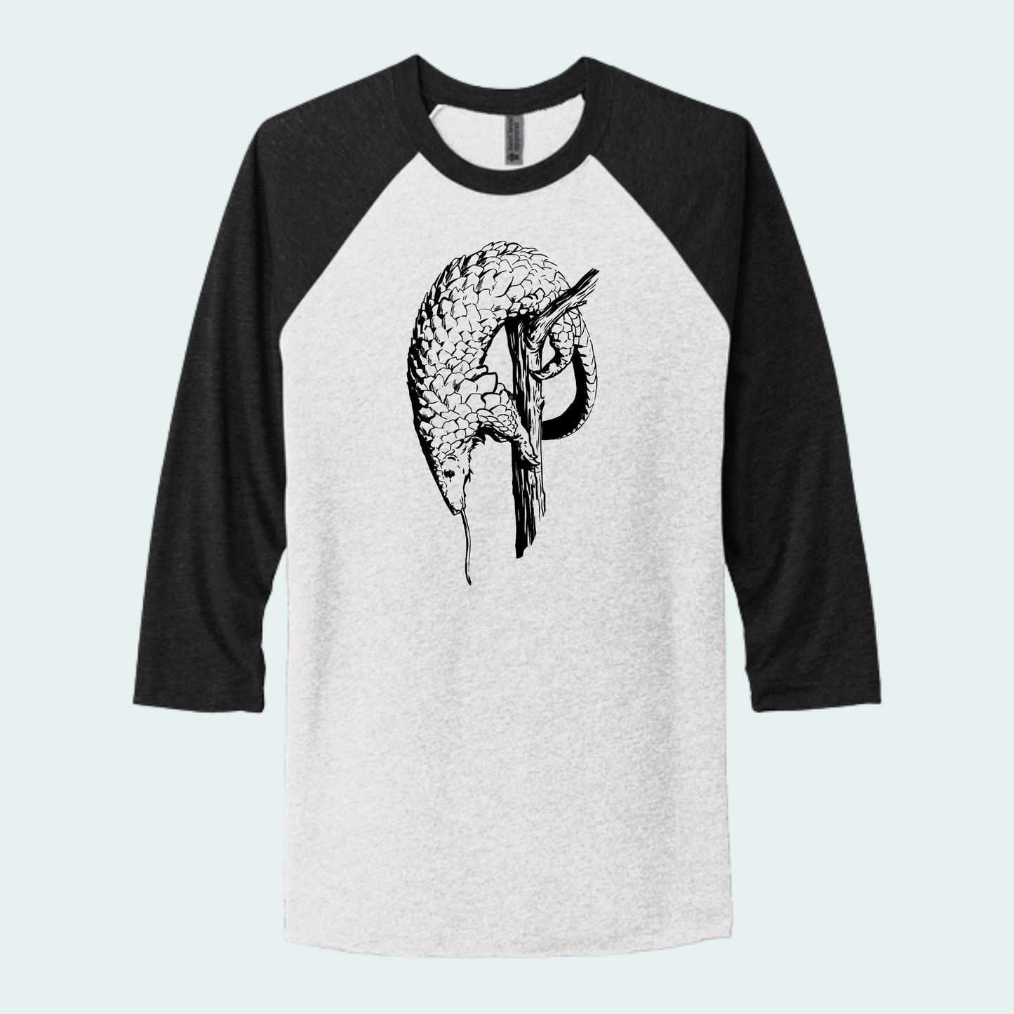 Pangolin (Limited Edition for August) Unisex 3/4-Sleeve Raglan Tee