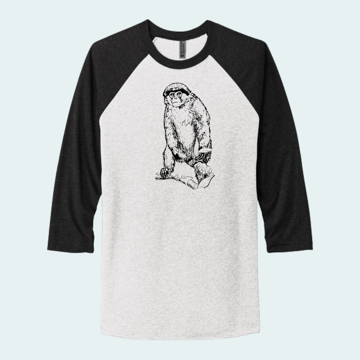 Red Colobus Fundraiser (Limited Edition for August) Unisex 3/4-Sleeve Raglan Tee