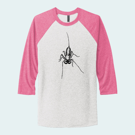 Vinegaroon (Limited Edition for August) Unisex 3/4-Sleeve Raglan Tee