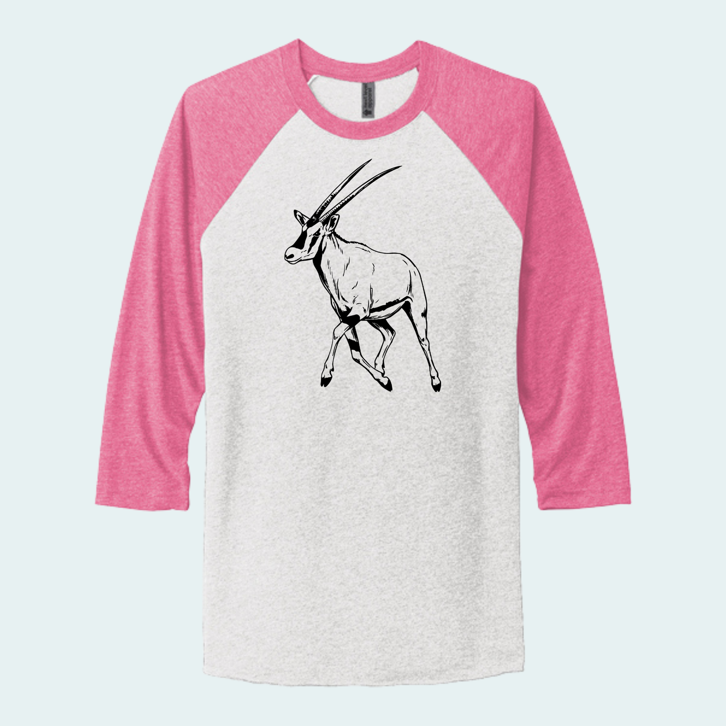 Beisa Oryx (Limited Edition for August) Unisex 3/4-Sleeve Raglan Tee
