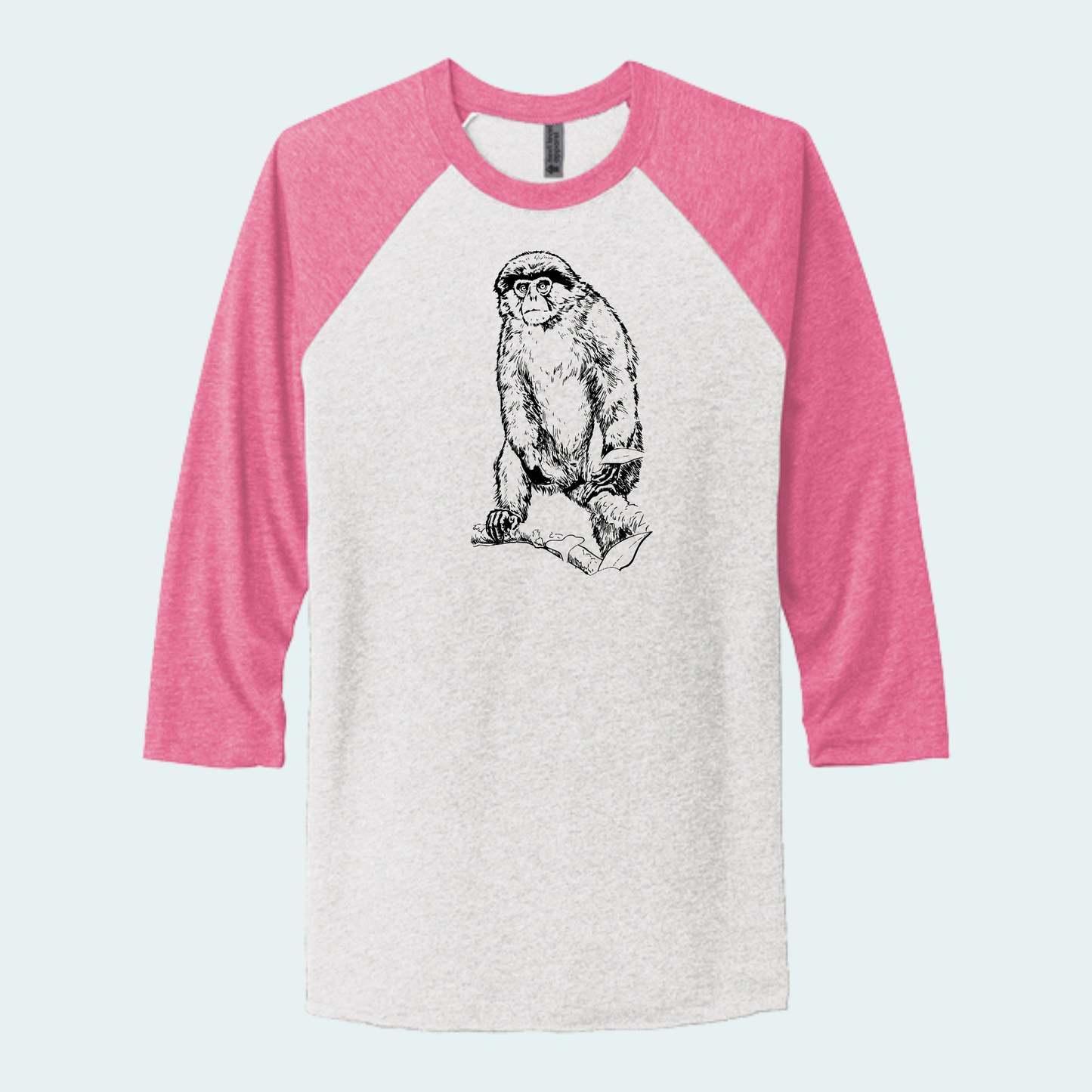 Red Colobus Fundraiser (Limited Edition for August) Unisex 3/4-Sleeve Raglan Tee