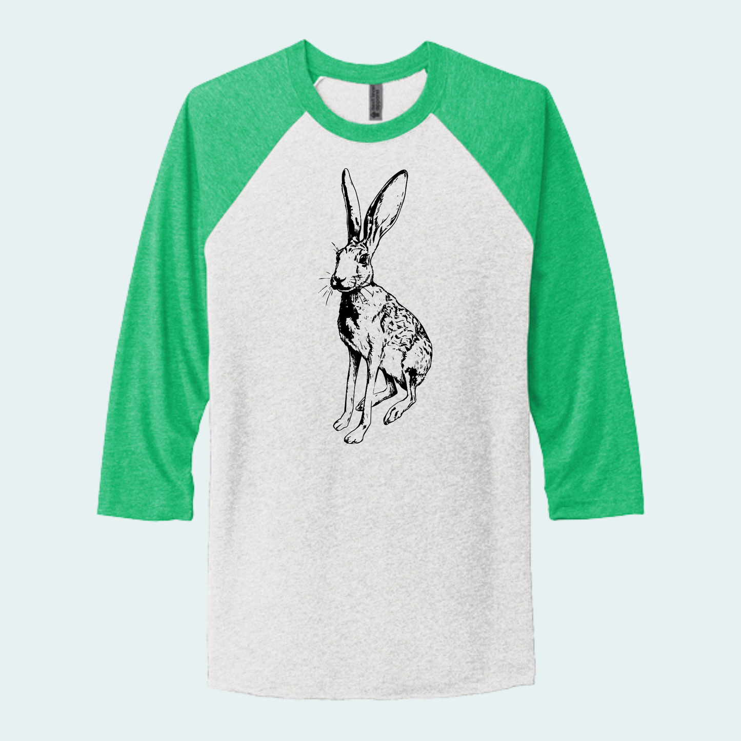 Antelope Jackrabbit (Limited Edition for August) Unisex 3/4-Sleeve Raglan Tee