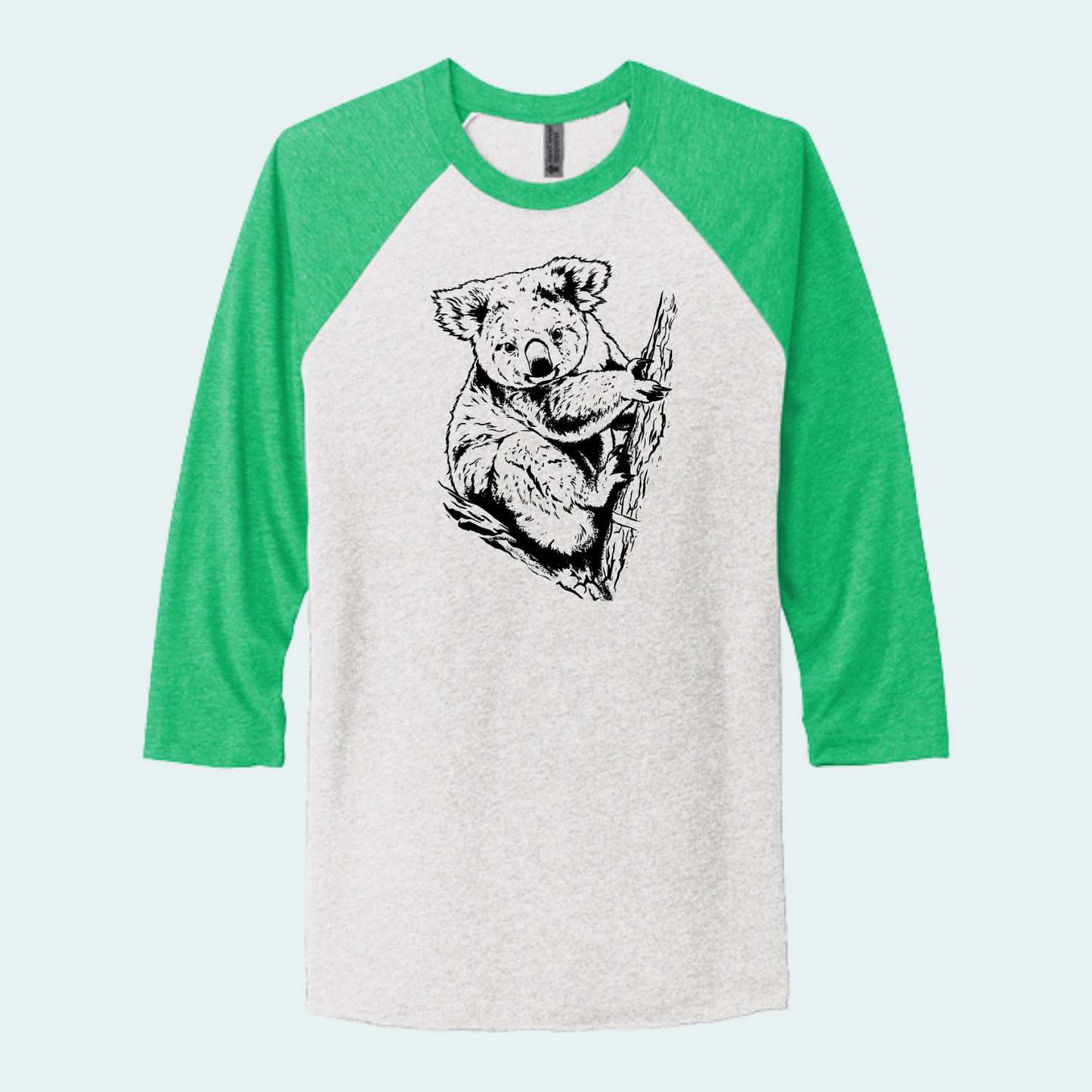 Koala (Limited Edition for September) Unisex 3/4-Sleeve Raglan Tee