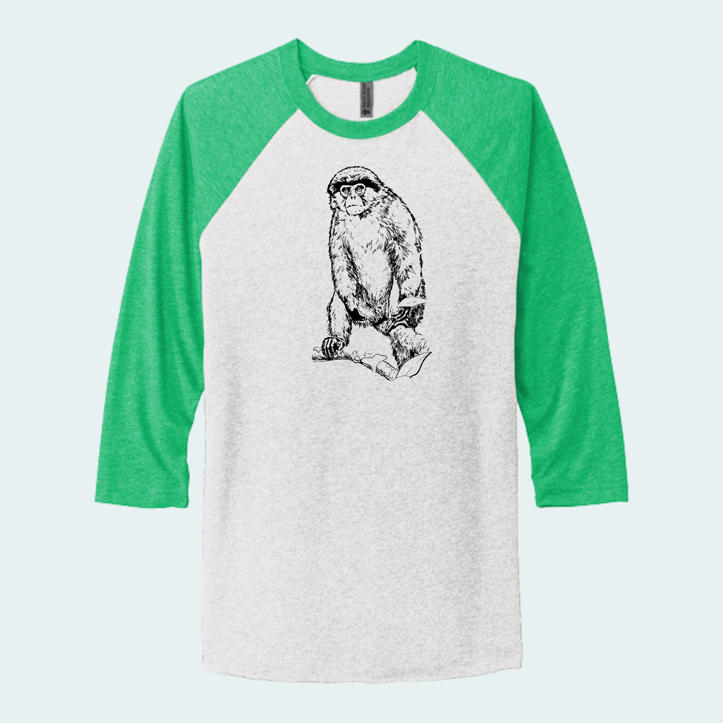 Red Colobus Fundraiser (Limited Edition for August) Unisex 3/4-Sleeve Raglan Tee