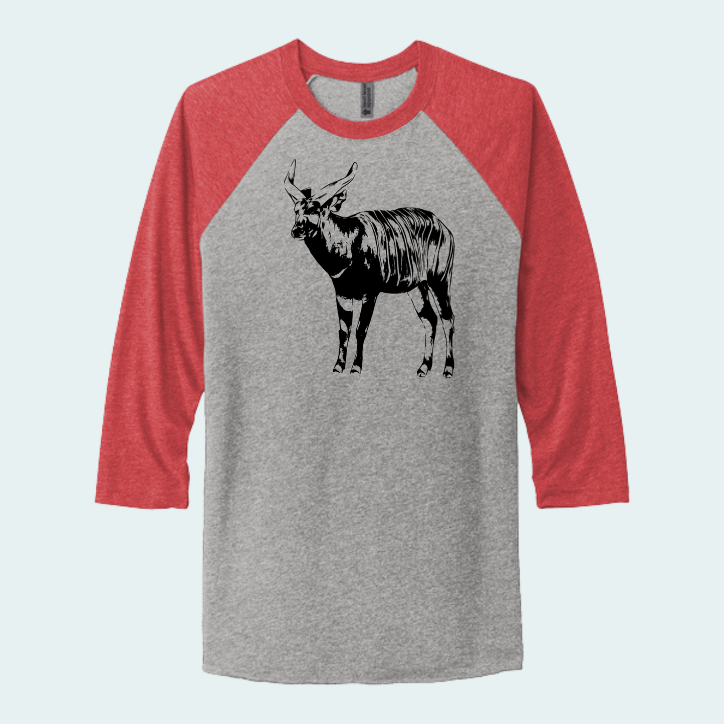 Bongo (Limited Edition for September) Unisex 3/4-Sleeve Raglan Tee