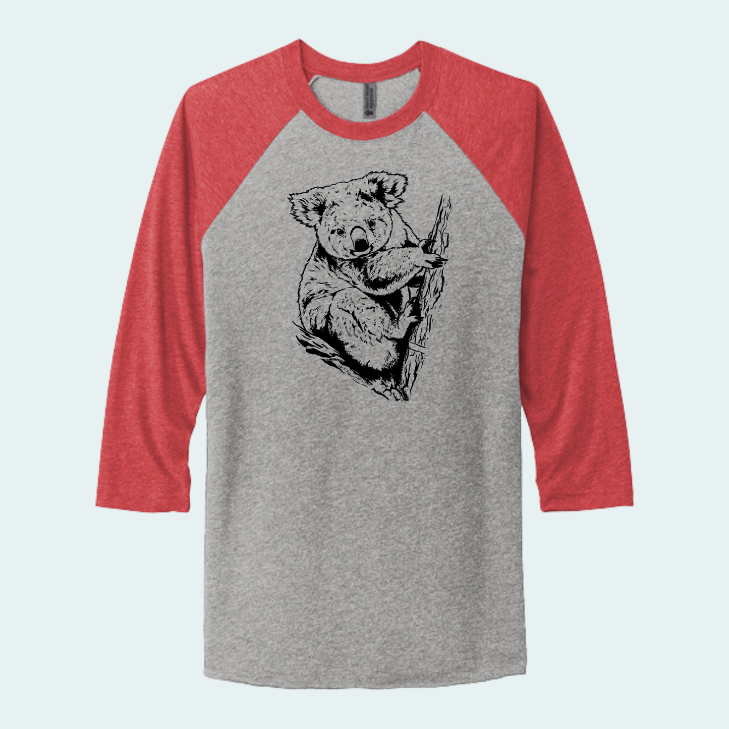 Koala (Limited Edition for September) Unisex 3/4-Sleeve Raglan Tee