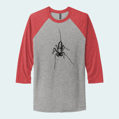 Vinegaroon (Limited Edition for August) Unisex 3/4-Sleeve Raglan Tee