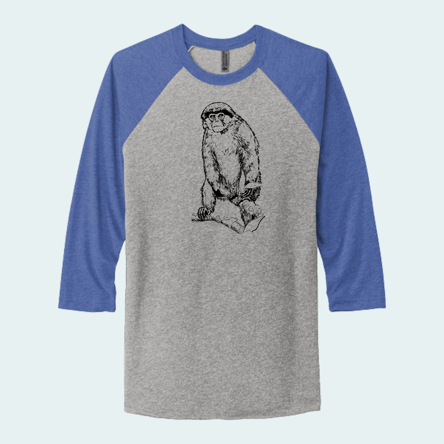 Red Colobus Fundraiser (Limited Edition for August) Unisex 3/4-Sleeve Raglan Tee