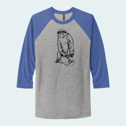 Red Colobus Fundraiser (Limited Edition for August) Unisex 3/4-Sleeve Raglan Tee