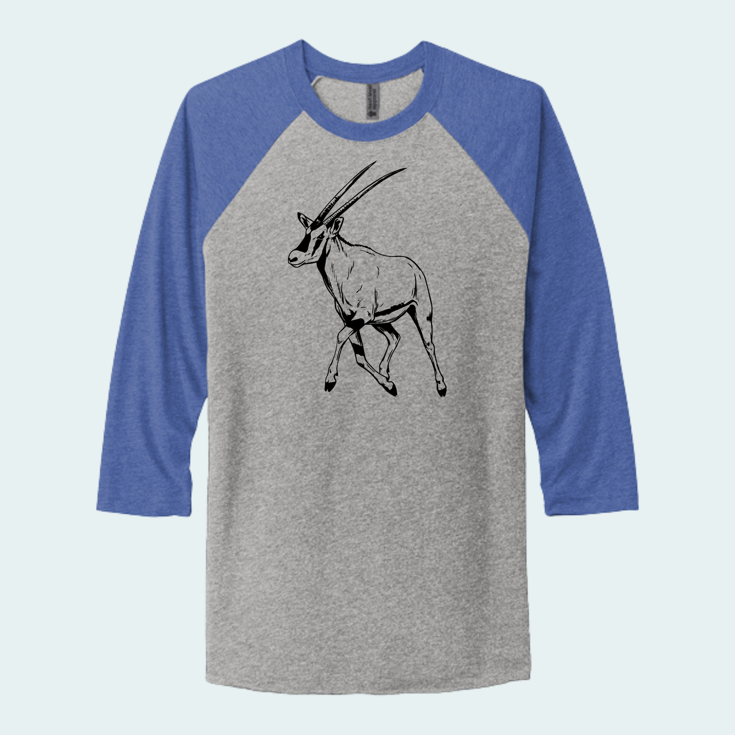 Beisa Oryx (Limited Edition for August) Unisex 3/4-Sleeve Raglan Tee