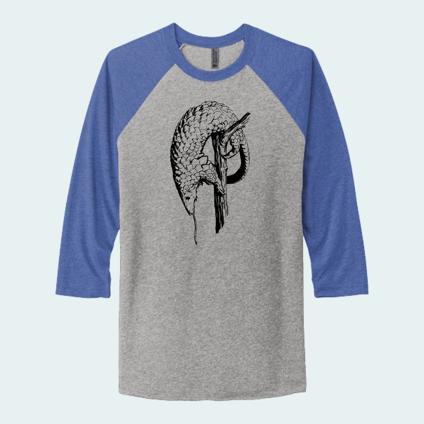 Pangolin (Limited Edition for August) Unisex 3/4-Sleeve Raglan Tee