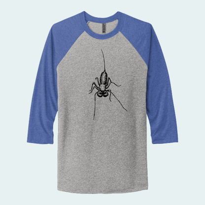 Vinegaroon (Limited Edition for August) Unisex 3/4-Sleeve Raglan Tee
