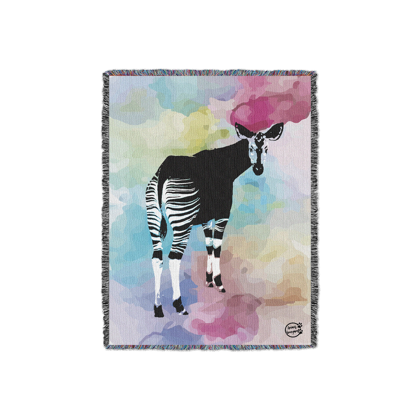 Okapi Rainbow - Large Woven Blanket (Limited Run) (Pre Order)
