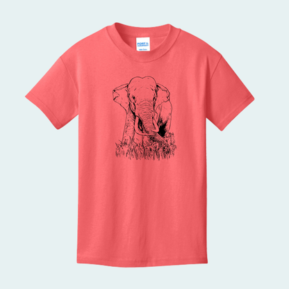 Asian Bull Elephant Fundraiser (Limited Edition for August) YOUTH Tee
