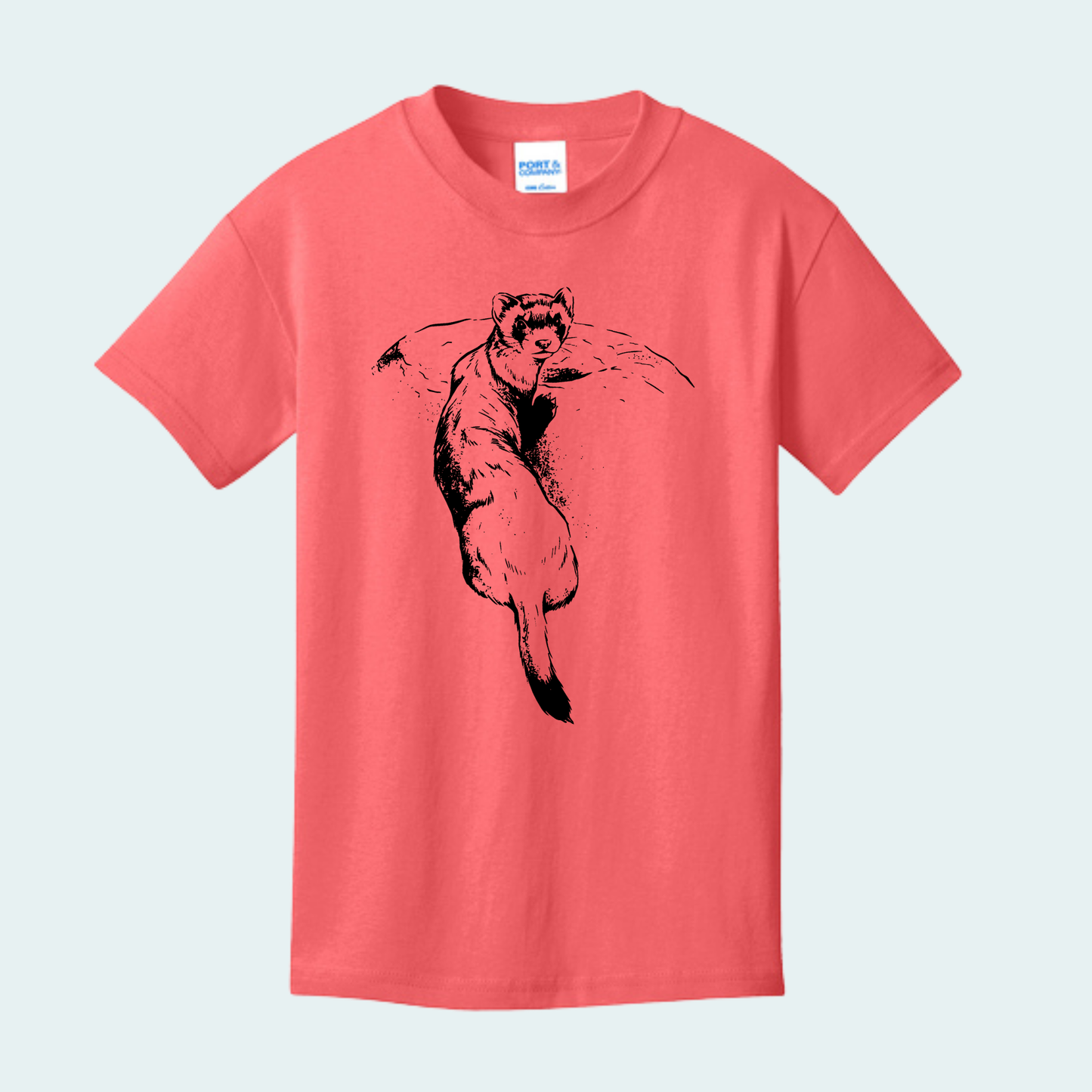 Black Footed Ferret (Limited Edition for September) YOUTH Tee