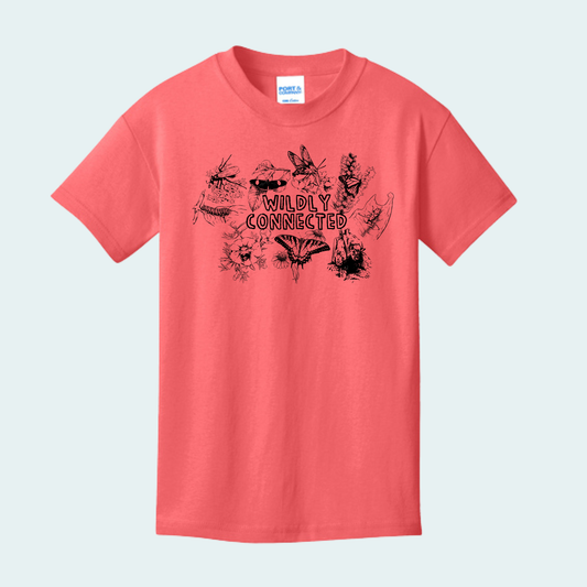 Wildly Connected - Pollinator Partnership Fundraiser (Limited Edition for October) YOUTH Tee