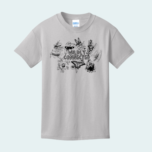 Wildly Connected - Pollinator Partnership Fundraiser (Limited Edition for October) YOUTH Tee