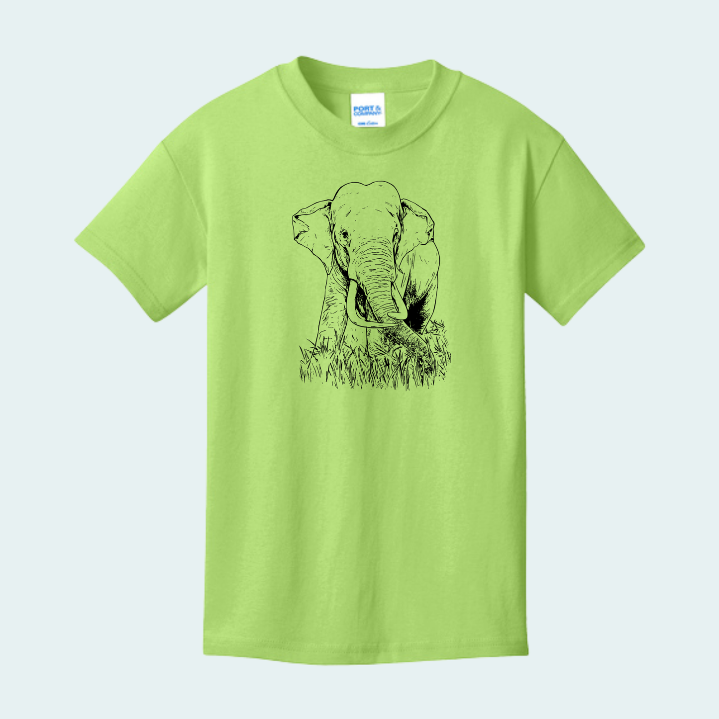 Asian Bull Elephant Fundraiser (Limited Edition for August) YOUTH Tee