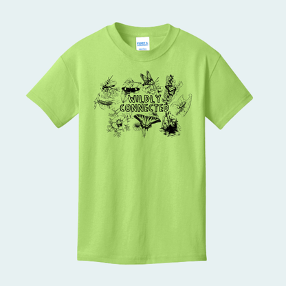 Wildly Connected - Pollinator Partnership Fundraiser (Limited Edition for October) YOUTH Tee