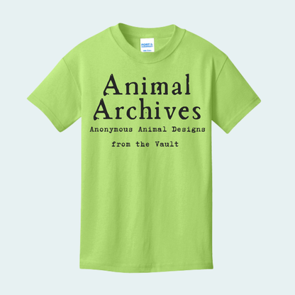 Animal Archives (Anonymous Animal Designs from the Vault) YOUTH Tee